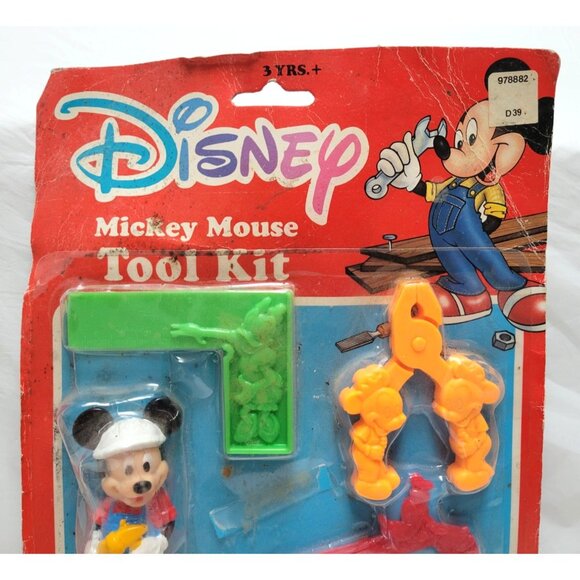 Vintage Walt Disney Company Mickey Mouse Tool Kit #6257 by Arco Toys - Picture 2 of 7